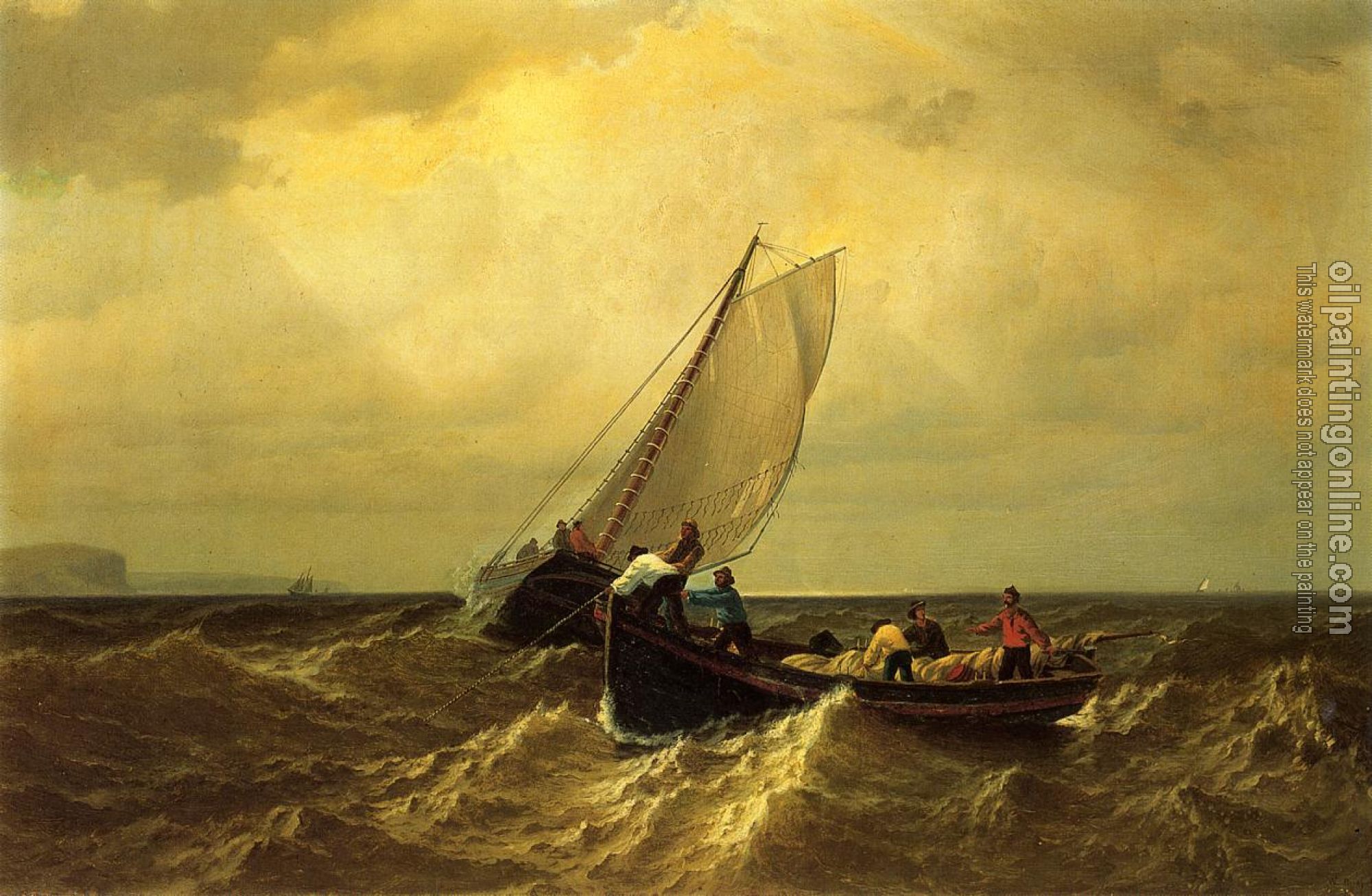 William Bradford - Fishing Boats on the Bay of Fundy